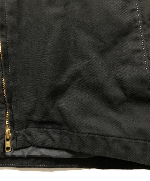 DELUXE（デラックス）DELUXE (デラックス) D-4 ジップジャケット ブラック サイズ:SIZE Lの古着・服飾アイテム