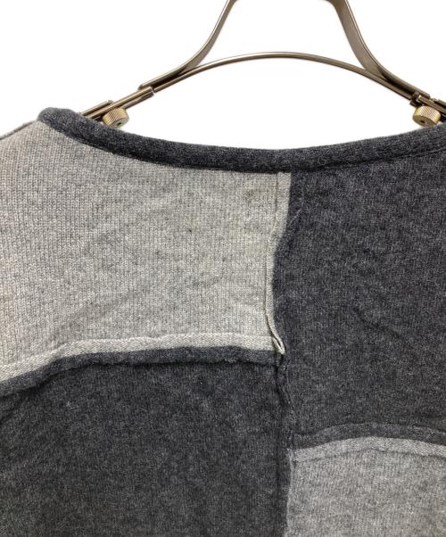MALION VINTAGE（マリオンヴィンテージ）MALION vintage (マリオンヴィンテージ) ニットカーディガン グレー サイズ:FREEの古着・服飾アイテム