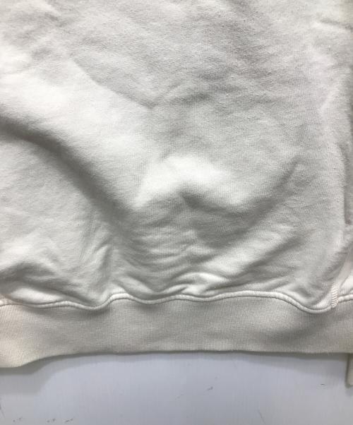 STONE ISLAND（ストーンアイランド）STONE ISLAND 18SS Classic Hooded Sweatshirt（クラシック フーデッド スウェットシャツ）/ ワッペン付コットンスウェットプルオーバーパーカー　681562840  ベージュ サイズ:Lの古着・服飾アイテム