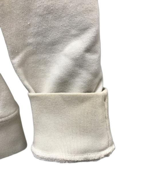 STONE ISLAND（ストーンアイランド）STONE ISLAND 18SS Classic Hooded Sweatshirt（クラシック フーデッド スウェットシャツ）/ ワッペン付コットンスウェットプルオーバーパーカー　681562840  ベージュ サイズ:Lの古着・服飾アイテム