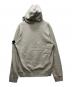 STONE ISLAND 18SS Classic Hooded Sweatshirt（クラシック フーデッド スウェットシャツ）/ ワッペン付コットンスウェットプルオーバーパーカー　681562840  ベージュ サイズ:L：23000円