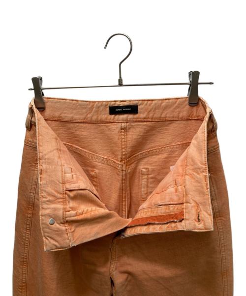 ISABEL MARANT（イザベルマラン）ISABEL MARANT (イザベルマラン) デニムパンツ オレンジ サイズ:38の古着・服飾アイテム