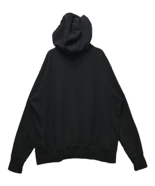 READYMADE（レディメイド）READYMADE (レディメイド) R.MUTT HOODIE(アール マット フーディ) / スウェットプルオーバーパーカー　RE-CO-BK-00-00-195 ブラック サイズ:XLの古着・服飾アイテム