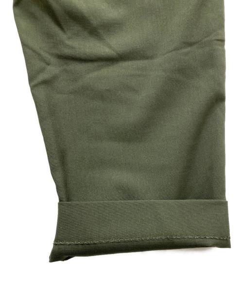 OAMC（オーエーエムシー）OAMC (オーエーエムシー) ドローストリング クロップド パンツ グリーン サイズ:Sの古着・服飾アイテム