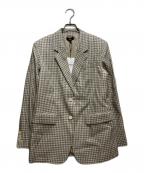 theoryセオリー）の古着「25SS チェックジャケット 01-5104114-161-702」｜ベージュ