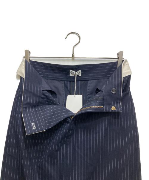 gajess（ガジェス）gajess (ガジェス) Taylor Pencil Skirt/テイラーペンシルスカート GJ-24SS-SK01 ネイビー サイズ:38の古着・服飾アイテム