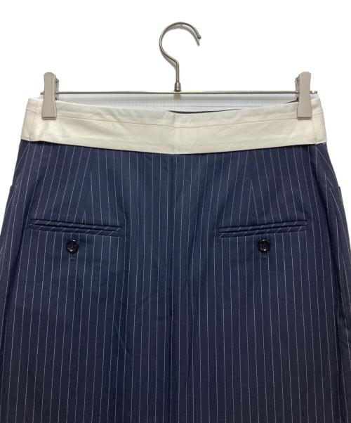 gajess（ガジェス）gajess (ガジェス) Taylor Pencil Skirt/テイラーペンシルスカート GJ-24SS-SK01 ネイビー サイズ:38の古着・服飾アイテム