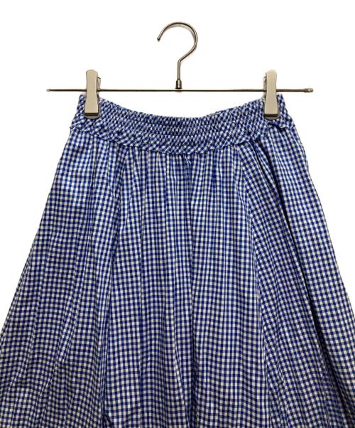 Ron Herman（ロンハーマン）Ron Herman (ロンハーマン) ギンガムチェックスカート 3310500081 ブルー サイズ:XSの古着・服飾アイテム