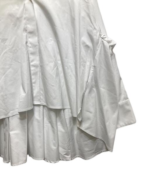 ALORS（アロー）aLORS (アロー) Geraldine/ジェラルディン ギャザーブラウス ホワイト サイズ:1の古着・服飾アイテム