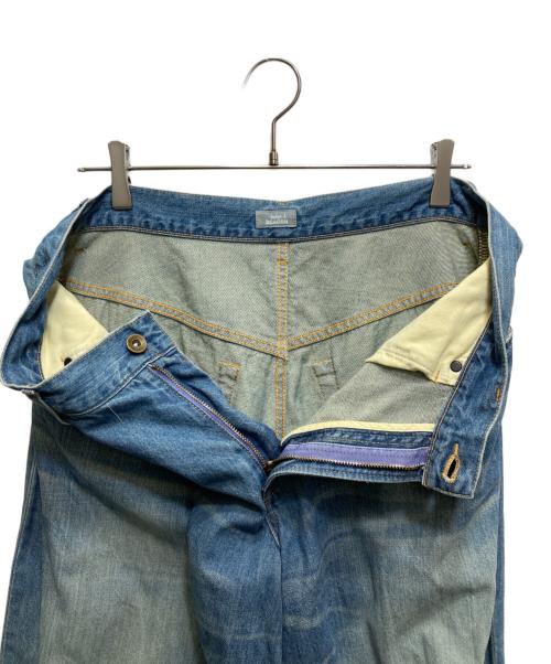 kolor/BEACON（カラービーコン）kolor/BEACON (カラービーコン) ウォッシュドワイドデニムパンツ インディゴ サイズ:２の古着・服飾アイテム