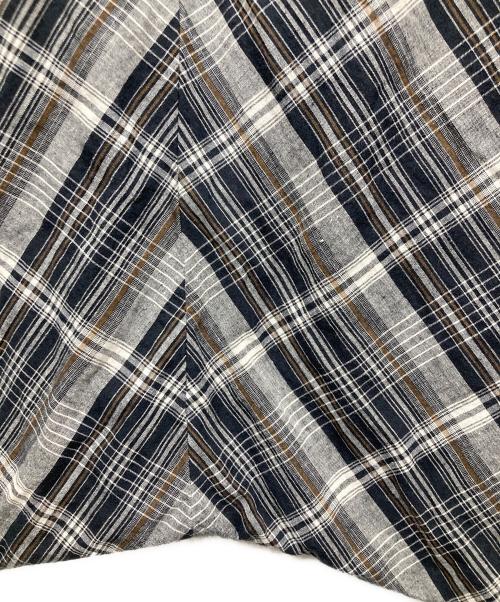 JUNYA WATANABE MAN（ジュンヤワタナベマン）JUNYA WATANABE MAN (ジュンヤワタナベマン) チェックサルエルパンツ グレー サイズ:Mの古着・服飾アイテム