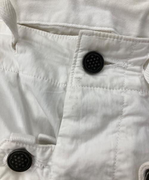 KAPITAL（キャピタル）KAPITAL (キャピタル) リップストップジャンボカーゴパンツ ホワイト サイズ:1の古着・服飾アイテム