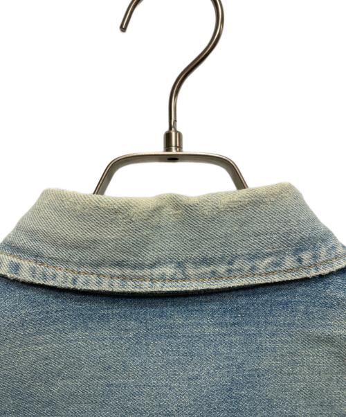 kolor/BEACON（カラービーコン）kolor/BEACON (カラービーコン) アシンメトリーデニム半袖シャツ インディゴ サイズ:2の古着・服飾アイテム