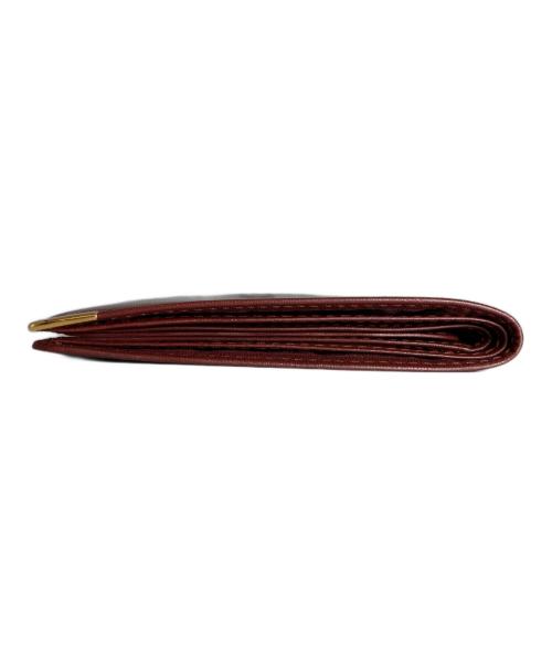 Cartier（カルティエ）Cartier (カルティエ) 2つ折り財布 レッドの古着・服飾アイテム