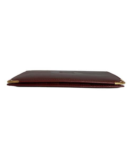 Cartier（カルティエ）Cartier (カルティエ) 2つ折り財布 レッドの古着・服飾アイテム