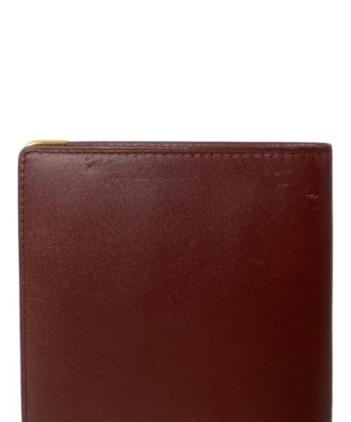 Cartier（カルティエ）Cartier (カルティエ) 2つ折り財布 レッドの古着・服飾アイテム