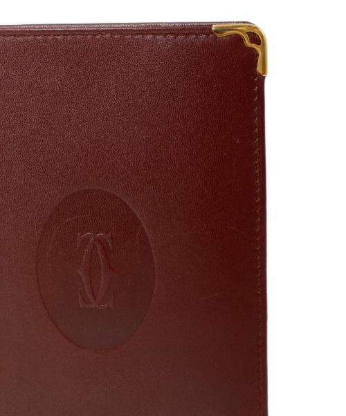 Cartier（カルティエ）Cartier (カルティエ) 2つ折り財布 レッドの古着・服飾アイテム