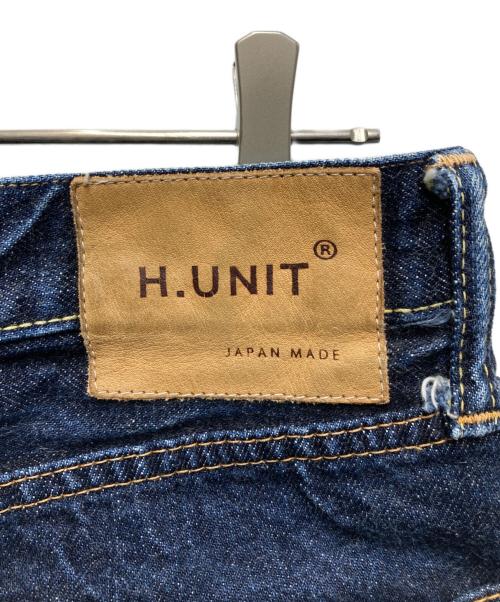 H.UNIT（エイチユニット）H.UNIT (エイチユニット) セルビッチデニムパンツ インディゴ サイズ:1の古着・服飾アイテム