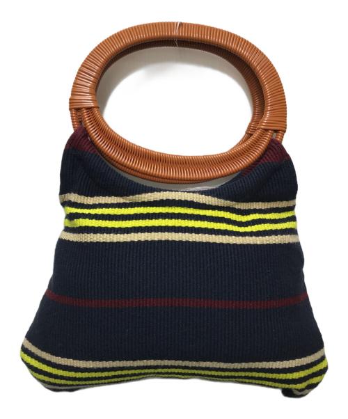 MARNI MARKET（マルニ マーケット）MARNI MARKET (マルニ マーケット) ボートバッグ ネイビーの古着・服飾アイテム