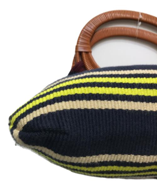 MARNI MARKET（マルニ マーケット）MARNI MARKET (マルニ マーケット) ボートバッグ ネイビーの古着・服飾アイテム
