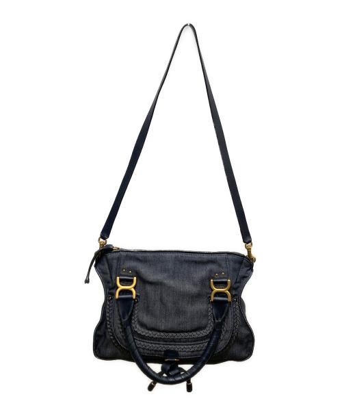 Chloe（クロエ）Chloe (クロエ) 2WAY マーシーデニムハンドバッグ インディゴの古着・服飾アイテム