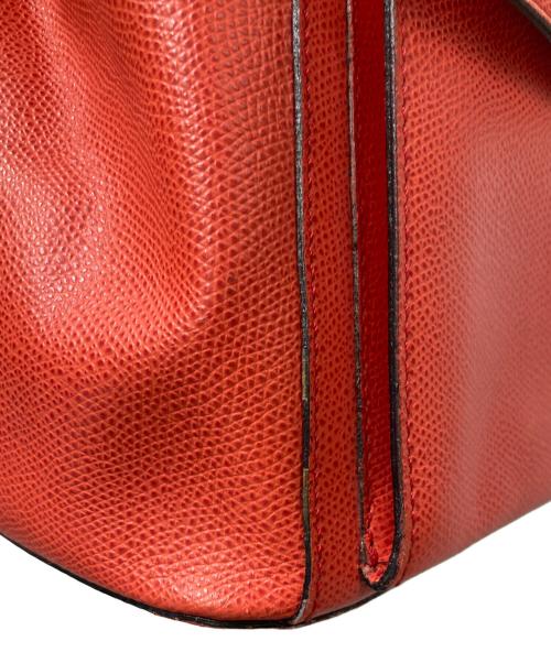 CELINE（セリーヌ）CELINE (セリーヌ) ターンロックバックパック レッドの古着・服飾アイテム