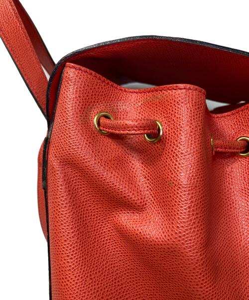 CELINE（セリーヌ）CELINE (セリーヌ) ターンロックバックパック レッドの古着・服飾アイテム