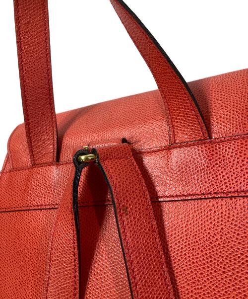 CELINE（セリーヌ）CELINE (セリーヌ) ターンロックバックパック レッドの古着・服飾アイテム