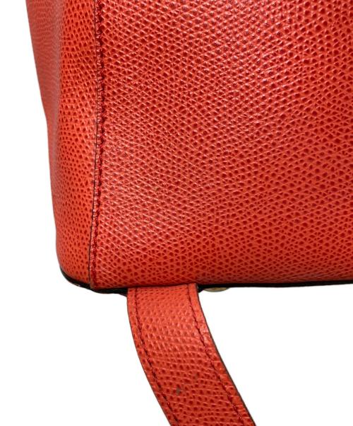 CELINE（セリーヌ）CELINE (セリーヌ) ターンロックバックパック レッドの古着・服飾アイテム