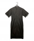 AURALEEオーラリー）の古着「FINX NYLON CHAMBRAY ONE-PIECE　A21SD03NC」｜ブラウン