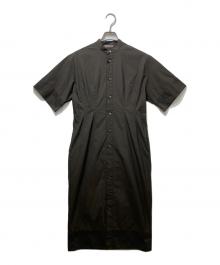 AURALEE（オーラリー）の古着「FINX NYLON CHAMBRAY ONE-PIECE　A21SD03NC」｜ブラウン