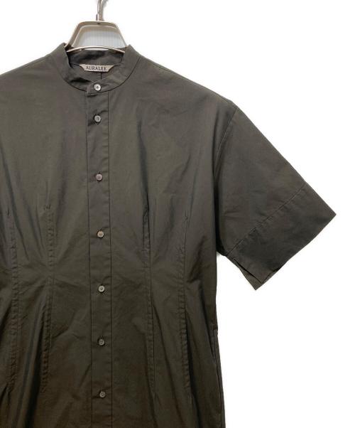 AURALEE（オーラリー）AURALEE (オーラリー) FINX NYLON CHAMBRAY ONE-PIECE　A21SD03NC ブラウンの古着・服飾アイテム