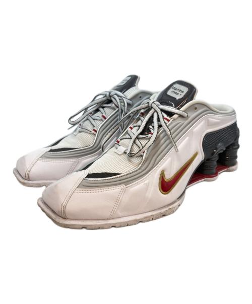 NIKE（ナイキ）NIKE (ナイキ) Martine rose (マーティン・ローズ) Shox MR4 ホワイト サイズ: 27.5cmの古着・服飾アイテム
