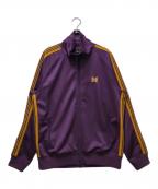 Needlesニードルズ）の古着「Track Jacket-Poly Smooth」｜パープル×イエロー
