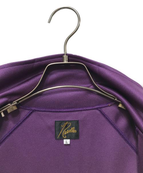 Needles（ニードルズ）Needles (ニードルズ) Track Jacket-Poly Smooth パープル×イエロー サイズ:Lの古着・服飾アイテム