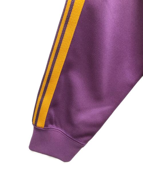 Needles（ニードルズ）Needles (ニードルズ) Track Jacket-Poly Smooth パープル×イエロー サイズ:Lの古着・服飾アイテム