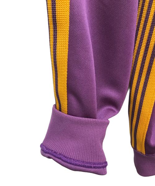 Needles（ニードルズ）Needles (ニードルズ) Track Jacket-Poly Smooth パープル×イエロー サイズ:Lの古着・服飾アイテム