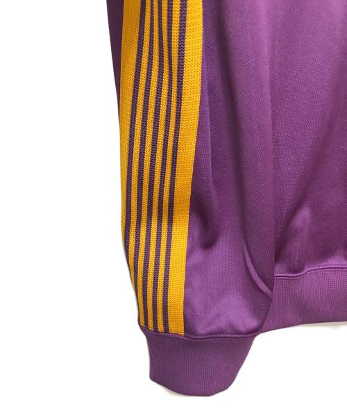 Needles（ニードルズ）Needles (ニードルズ) Track Jacket-Poly Smooth パープル×イエロー サイズ:Lの古着・服飾アイテム