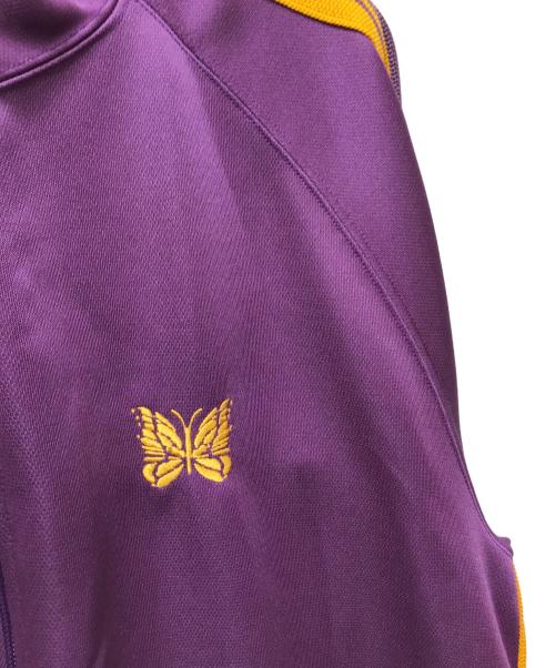 Needles（ニードルズ）Needles (ニードルズ) Track Jacket-Poly Smooth パープル×イエロー サイズ:Lの古着・服飾アイテム