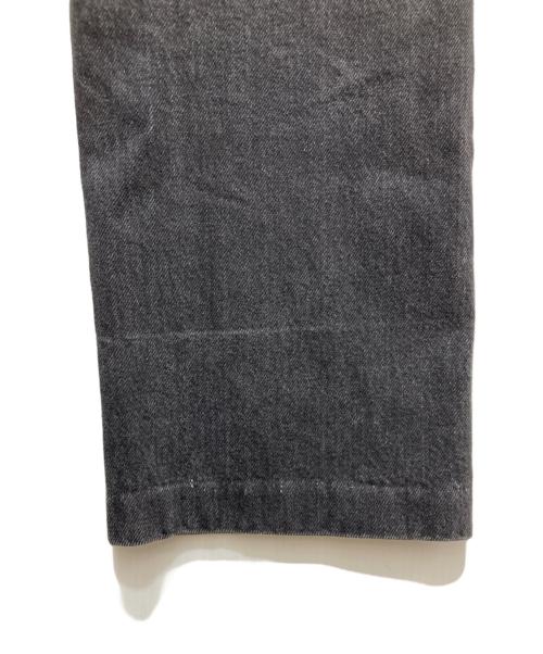 THE SHISHIKUI（シシクイ）THE SHISHIKUI (シシクイ) BASIC JEANS ブラック サイズ:26の古着・服飾アイテム