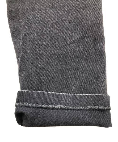 THE SHISHIKUI（シシクイ）THE SHISHIKUI (シシクイ) BASIC JEANS ブラック サイズ:26の古着・服飾アイテム