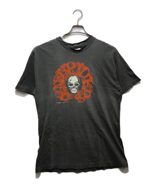 Hanes（ヘインズ）Hanes (ヘインズ) 80's EASY RIDER SKULL Tee（イージー ライダース スカル）/ USA製 シングルステッチ グレー サイズ:Lの古着・服飾アイテム