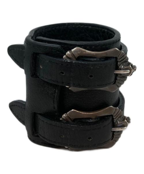 TRANS CORE（トランスコア）TRANS CORE (トランスコア) Flare Buckle Double Wrist ブラックの古着・服飾アイテム