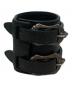 TRANS CORE（トランスコア）の古着「Flare Buckle Double Wrist」｜ブラック