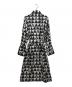 MaxMara (マックスマーラ) シルクシャツワンピース ブラック サイズ:42：10000円