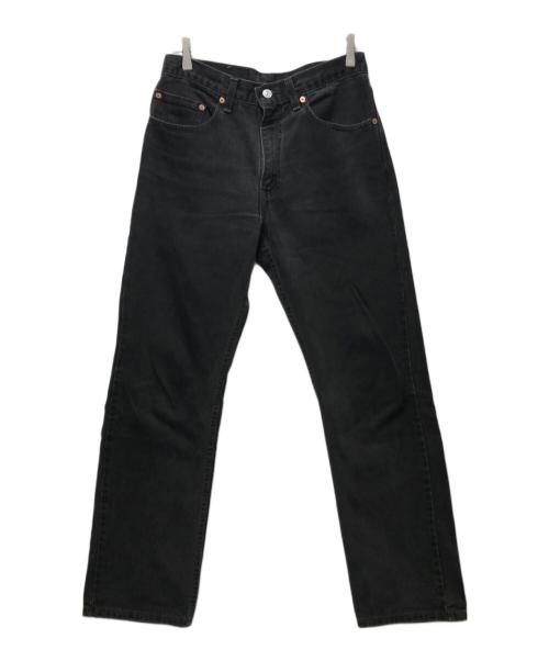 LEVI'S（リーバイス）LEVI'S (リーバイス) 90's 505 後染め ブラックデニムパンツ 00505-0260 / 90年代 USA製 ボタン裏554 ブラック サイズ:W31 L30の古着・服飾アイテム