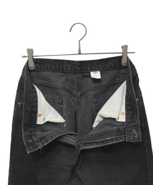 LEVI'S（リーバイス）LEVI'S (リーバイス) 90's 505 後染め ブラックデニムパンツ 00505-0260 / 90年代 USA製 ボタン裏554 ブラック サイズ:W31 L30の古着・服飾アイテム