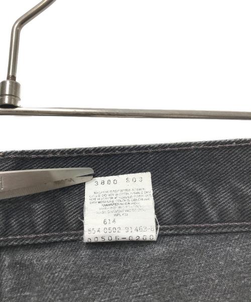 LEVI'S（リーバイス）LEVI'S (リーバイス) 90's 505 後染め ブラックデニムパンツ 00505-0260 / 90年代 USA製 ボタン裏554 ブラック サイズ:W31 L30の古着・服飾アイテム