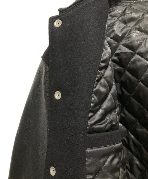 Schott（ショット）Schott (ショット) skookum (スクーカム) STUDIUM JACKET FINEST QUALITY (スタジアムジャケットファイネストクオリティ）782-3252016 ブラック サイズ:2XLの古着・服飾アイテム