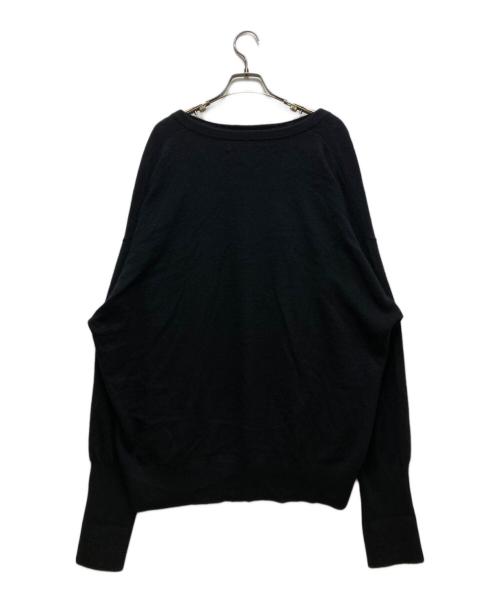 barbell object（バーベルオブジェクト）barbell object (バーベルオブジェクト) ct ls top / ノースリーブニット+カーディガンアンサンブルセット ba-05kn01 ブラック サイズ:2の古着・服飾アイテム